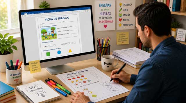 fichas de trabajo
